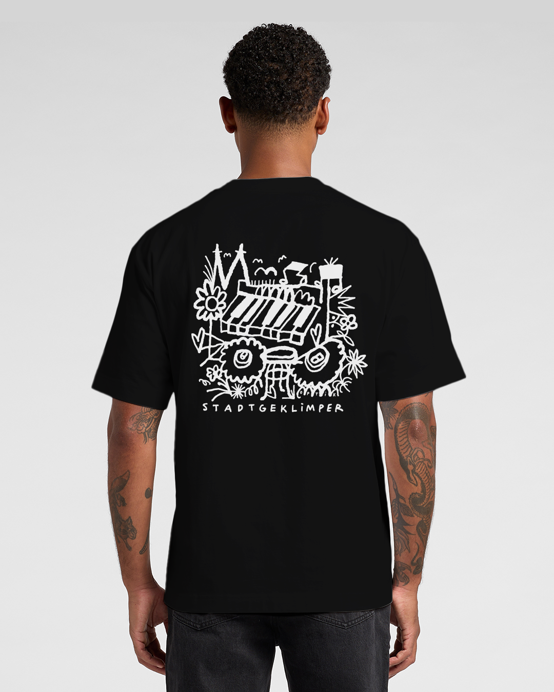 Stadtgeklimper Tee "Köln" schwarz