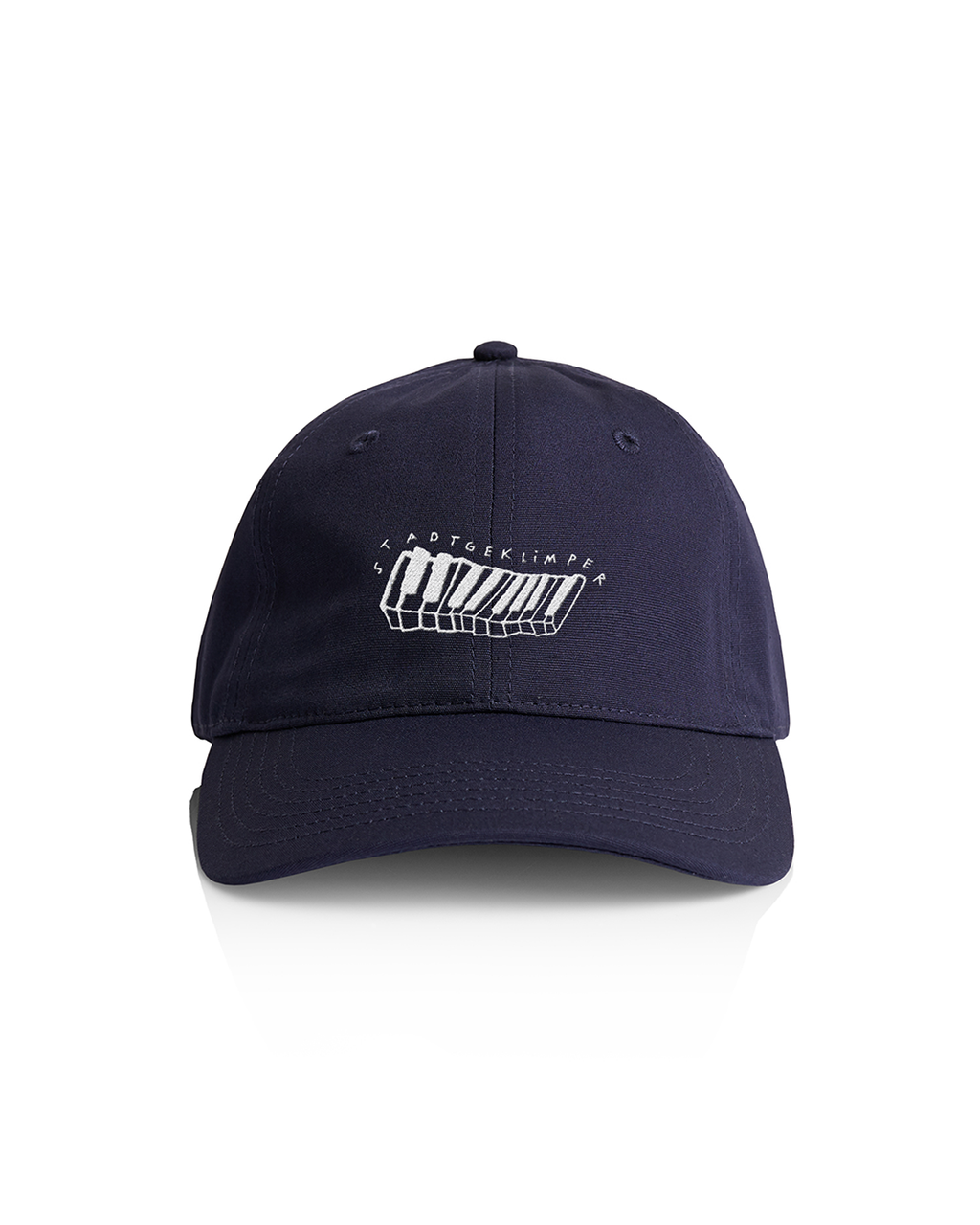 Cap "Klaviatur" Dunkelblau - weiß